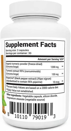 DR. BERG - Dr. Berg Turmeric Curcumin with Bioperine 60 Capsulas - The Red Vitamin MX - Suplementos Alimenticios - {{ shop.shopifyCountryName }}