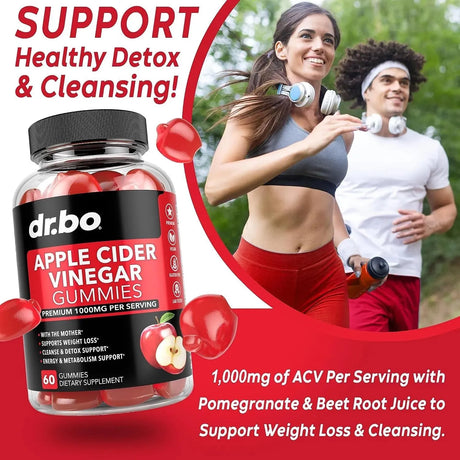 DR. BO - DR. BO Apple Cider Vinegar Gummies 60 Gomitas - The Red Vitamin MX - Suplementos Alimenticios - {{ shop.shopifyCountryName }}