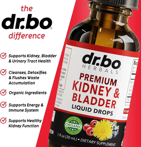 DR. BO - DR. BO Kidney Support Supplement 1 Fl.Oz. - The Red Vitamin MX - Suplementos Alimenticios - {{ shop.shopifyCountryName }}