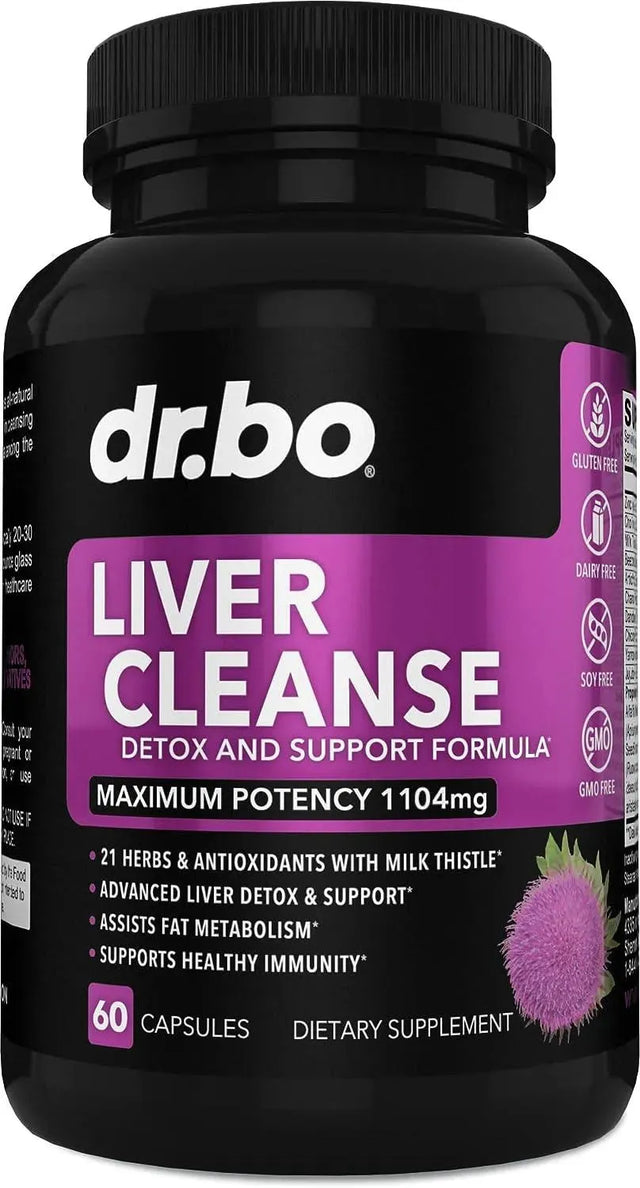 DR. BO - DR. BO Liver Cleanse Detox Support 60 Capsulas - The Red Vitamin MX - Suplementos Alimenticios - {{ shop.shopifyCountryName }}