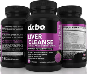 DR. BO - DR. BO Liver Cleanse Detox Support 60 Capsulas - The Red Vitamin MX - Suplementos Alimenticios - {{ shop.shopifyCountryName }}