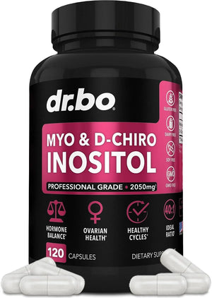 DR. BO - DR. BO Myo-Inositol & D-Chiro Inositol 120 Capsulas - The Red Vitamin MX - Suplementos Alimenticios - {{ shop.shopifyCountryName }}