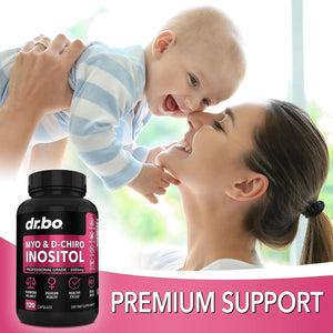 DR. BO - DR. BO Myo-Inositol & D-Chiro Inositol 120 Capsulas - The Red Vitamin MX - Suplementos Alimenticios - {{ shop.shopifyCountryName }}