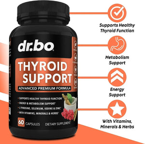 DR. BO - DR. BO Thyroid Support 60 Capsulas - The Red Vitamin MX - Suplementos Alimenticios - {{ shop.shopifyCountryName }}