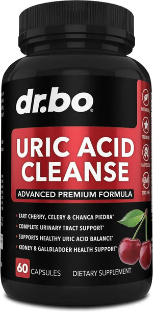 DR. BO - DR. BO Uric Acid Cleanse Support 60 Capsulas - The Red Vitamin MX - Suplementos Alimenticios - {{ shop.shopifyCountryName }}