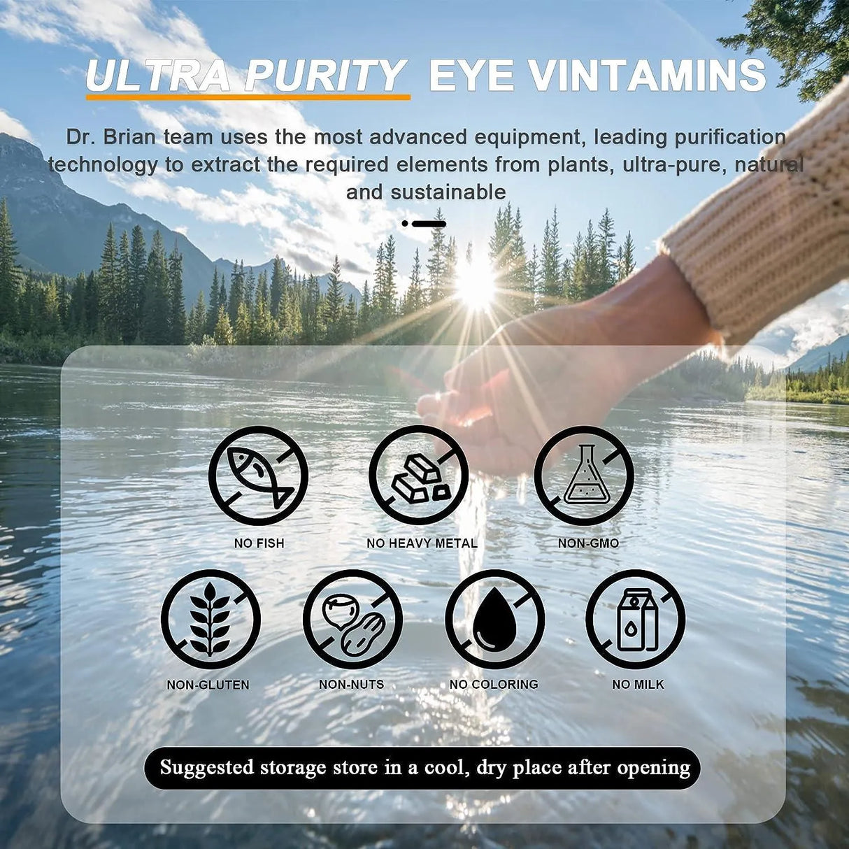 DR BRIAN - Dr. Brian Eye Vitamins Lutein & Zeaxanthin 60 Capsulas - The Red Vitamin MX - Suplementos Alimenticios - {{ shop.shopifyCountryName }}