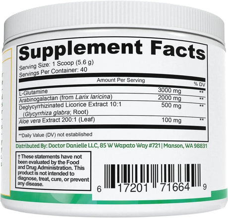 DR. DANIELLE - Doctor Danielle Gut Assist 224Gr. - The Red Vitamin MX - Suplementos Alimenticios - {{ shop.shopifyCountryName }}