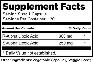 DR. DANIELLE - Dr Danielle Alpha-Lipoic Acid 120 Capsulas - The Red Vitamin MX - Suplementos Alimenticios - {{ shop.shopifyCountryName }}