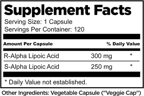 DR. DANIELLE - Dr Danielle Alpha-Lipoic Acid 120 Capsulas - The Red Vitamin MX - Suplementos Alimenticios - {{ shop.shopifyCountryName }}