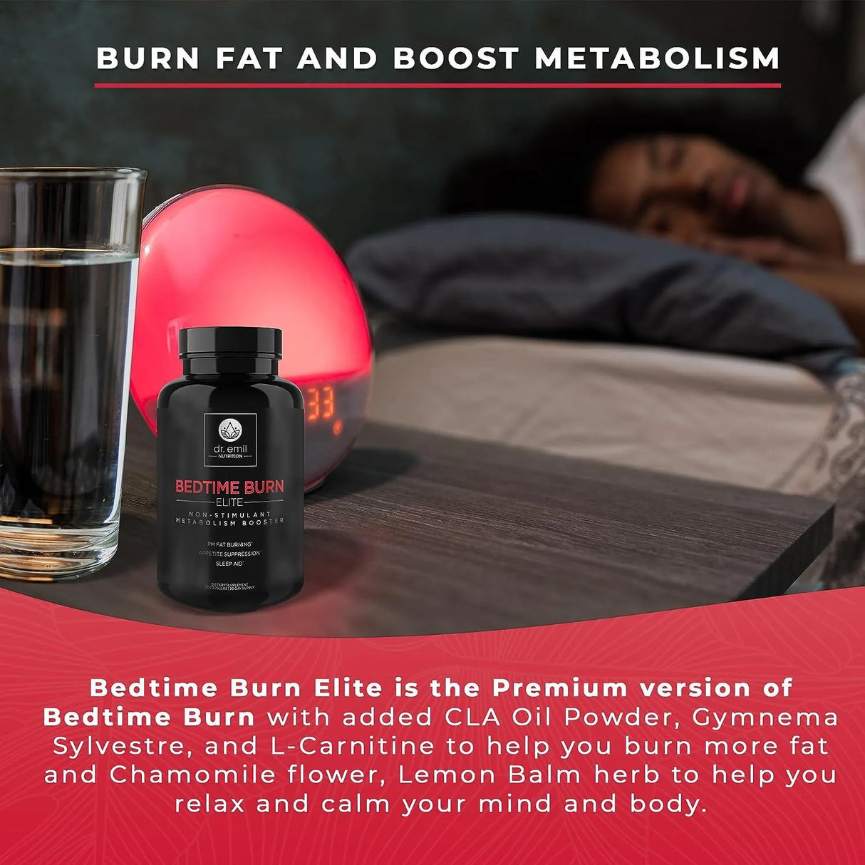 DR EMIL NUTRITION - DR EMIL NUTRITION Bedtime Burn Elite 60 Capsulas - The Red Vitamin MX - Suplementos Alimenticios - {{ shop.shopifyCountryName }}