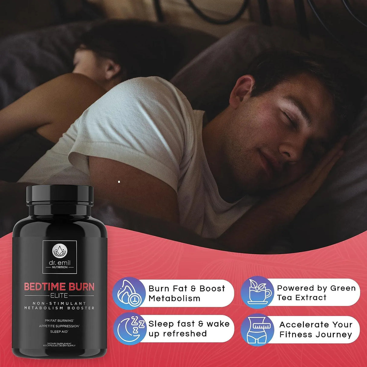 DR EMIL NUTRITION - DR EMIL NUTRITION Bedtime Burn Elite 60 Capsulas - The Red Vitamin MX - Suplementos Alimenticios - {{ shop.shopifyCountryName }}