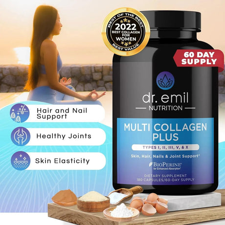 DR EMIL NUTRITION - DR EMIL NUTRITION Multi Collagen 180 Capsulas - The Red Vitamin MX - Suplementos Alimenticios - {{ shop.shopifyCountryName }}
