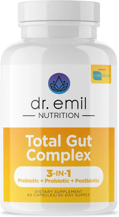 DR EMIL NUTRITION - DR. EMIL NUTRITION Total Gut Health Complex 60 Capsulas - The Red Vitamin MX - Suplementos Alimenticios - {{ shop.shopifyCountryName }}