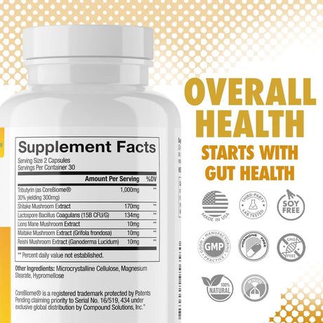 DR EMIL NUTRITION - DR. EMIL NUTRITION Total Gut Health Complex 60 Capsulas - The Red Vitamin MX - Suplementos Alimenticios - {{ shop.shopifyCountryName }}