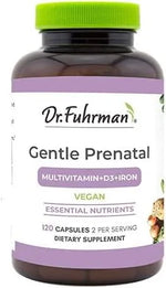 DR. FUHRMAN - Dr. Fuhrman's Gentle Prenatal Multivitamin & Mineral Supplement 120 Capsulas - The Red Vitamin MX - Suplementos Alimenticios - {{ shop.shopifyCountryName }}