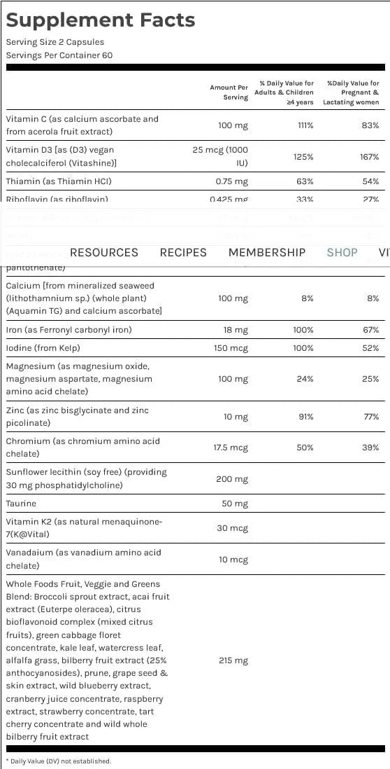 DR. FUHRMAN - Dr. Fuhrman's Gentle Prenatal Multivitamin & Mineral Supplement 120 Capsulas - The Red Vitamin MX - Suplementos Alimenticios - {{ shop.shopifyCountryName }}