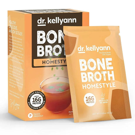 DR. KELLYANN - Dr. Kellyann Bone Broth Collagen Powder 7 Paquetes 18.5Gr. - The Red Vitamin MX - Suplementos Alimenticios - {{ shop.shopifyCountryName }}
