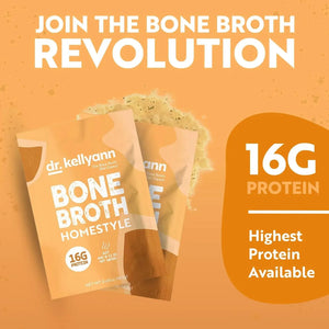 DR. KELLYANN - Dr. Kellyann Bone Broth Collagen Powder 7 Paquetes 18.5Gr. - The Red Vitamin MX - Suplementos Alimenticios - {{ shop.shopifyCountryName }}