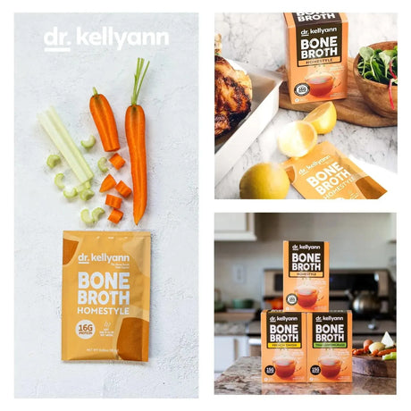 DR. KELLYANN - Dr. Kellyann Bone Broth Collagen Powder 7 Paquetes 18.5Gr. - The Red Vitamin MX - Suplementos Alimenticios - {{ shop.shopifyCountryName }}