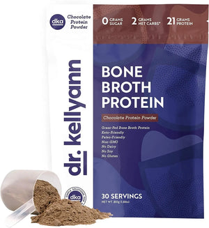 DR. KELLYANN - Dr. Kellyann Keto Bone Broth Protein Powder Chocolate 810Gr. - The Red Vitamin MX - Suplementos Alimenticios - {{ shop.shopifyCountryName }}