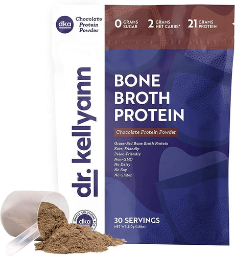 DR. KELLYANN - Dr. Kellyann Keto Bone Broth Protein Powder Chocolate 810Gr. - The Red Vitamin MX - Suplementos Alimenticios - {{ shop.shopifyCountryName }}