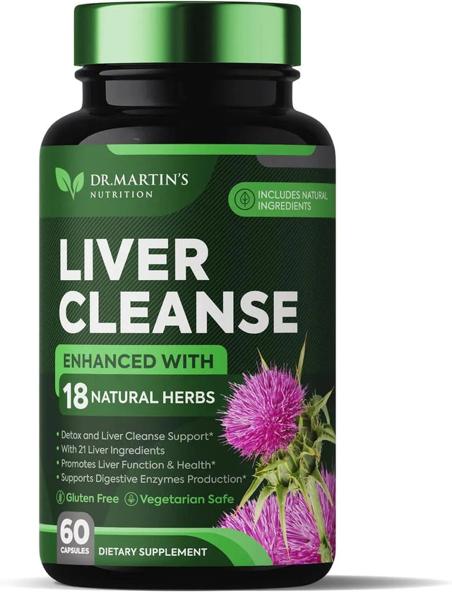 DR. MARTIN'S NUTRITION - DR. MARTIN'S NUTRITION Liver Cleanse Detox & Repair Formula 60 Capsulas - The Red Vitamin MX - Suplementos Alimenticios - {{ shop.shopifyCountryName }}