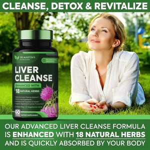 DR. MARTIN'S NUTRITION - DR. MARTIN'S NUTRITION Liver Cleanse Detox & Repair Formula 60 Capsulas - The Red Vitamin MX - Suplementos Alimenticios - {{ shop.shopifyCountryName }}