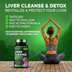 DR. MARTIN'S NUTRITION - DR. MARTIN'S NUTRITION Liver Cleanse Detox & Repair Formula 60 Capsulas - The Red Vitamin MX - Suplementos Alimenticios - {{ shop.shopifyCountryName }}