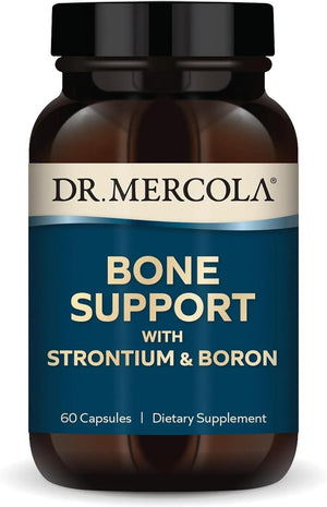 DR MERCOLA - Dr. Mercola Bone Support with Strontium & Boron 60 Capsulas - The Red Vitamin MX - Suplementos Alimenticios - {{ shop.shopifyCountryName }}