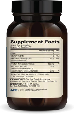 DR MERCOLA - Dr. Mercola Bone Support with Strontium & Boron 60 Capsulas - The Red Vitamin MX - Suplementos Alimenticios - {{ shop.shopifyCountryName }}