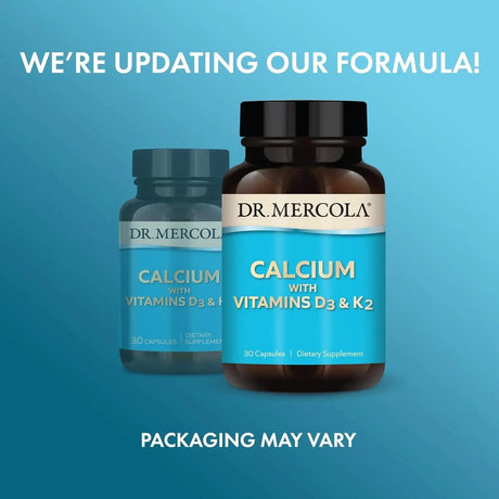 DR MERCOLA - Dr. Mercola Calcium with Vitamins D3 & K2 30 Capsulas - The Red Vitamin MX - Suplementos Alimenticios - {{ shop.shopifyCountryName }}