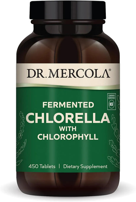 DR MERCOLA - Dr. Mercola Fermented Chlorella with Chlorophyll 450 Tabletas - The Red Vitamin MX - Suplementos Alimenticios - {{ shop.shopifyCountryName }}