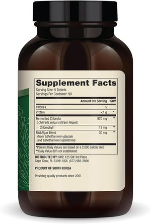 DR MERCOLA - Dr. Mercola Fermented Chlorella with Chlorophyll 450 Tabletas - The Red Vitamin MX - Suplementos Alimenticios - {{ shop.shopifyCountryName }}