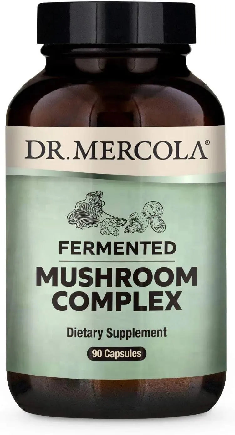 DR MERCOLA - Dr. Mercola Fermented Mushroom Complex 90 Capsulas - The Red Vitamin MX - Suplementos Alimenticios - {{ shop.shopifyCountryName }}