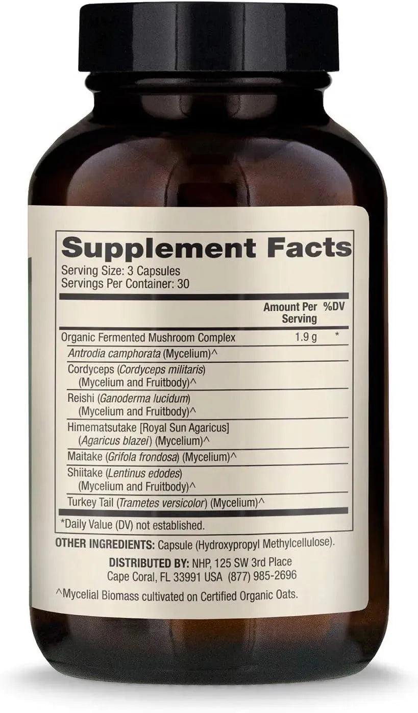 DR MERCOLA - Dr. Mercola Fermented Mushroom Complex 90 Capsulas - The Red Vitamin MX - Suplementos Alimenticios - {{ shop.shopifyCountryName }}