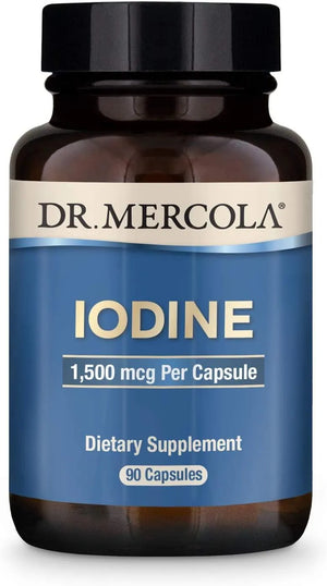 DR MERCOLA - Dr. Mercola Iodine 90 Capsulas - The Red Vitamin MX - Suplementos Alimenticios - {{ shop.shopifyCountryName }}