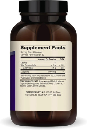 DR MERCOLA - Dr. Mercola L-Arginine Advanced 1000Mg. 90 Capsulas - The Red Vitamin MX - Suplementos Alimenticios - {{ shop.shopifyCountryName }}