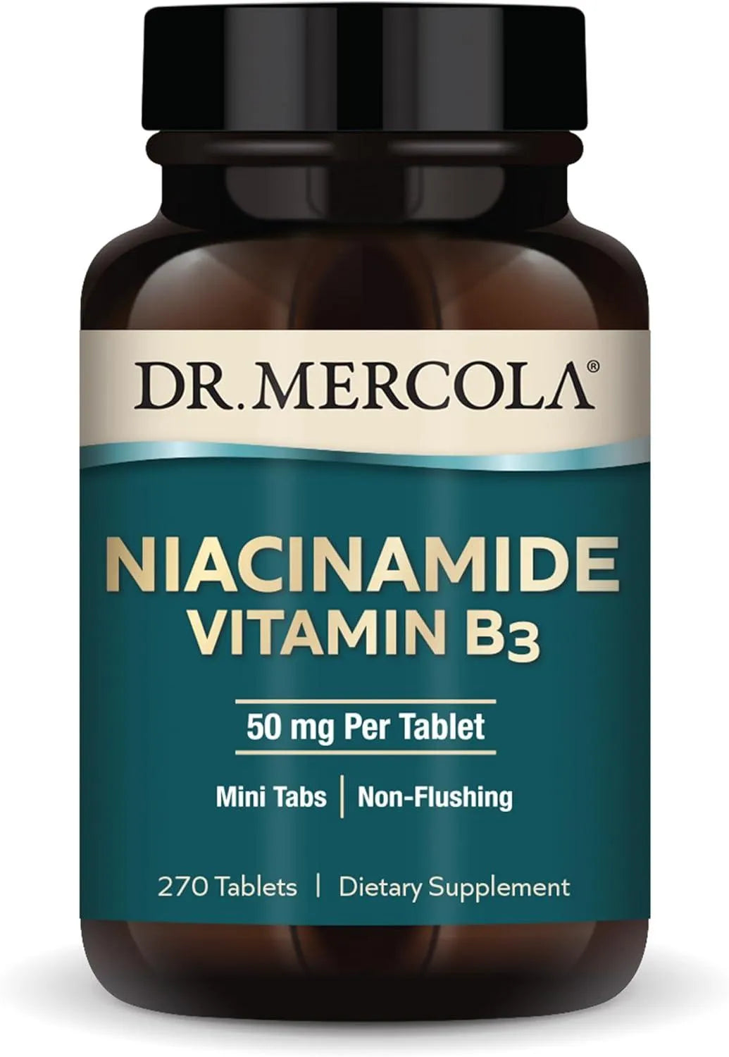 DR MERCOLA - Dr. Mercola Niacinamide Vitamin B3 270 Tabletas - The Red Vitamin MX - Suplementos Alimenticios - {{ shop.shopifyCountryName }}