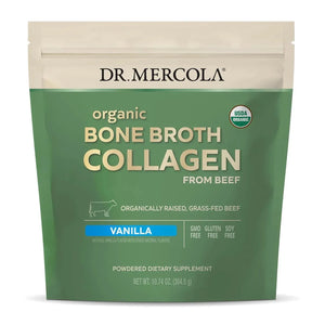 DR MERCOLA - Dr. Mercola Organic Bone Broth Collagen Powder Vanilla 30 Servicios 304.5 Gr. - The Red Vitamin MX - Suplementos Alimenticios - {{ shop.shopifyCountryName }}
