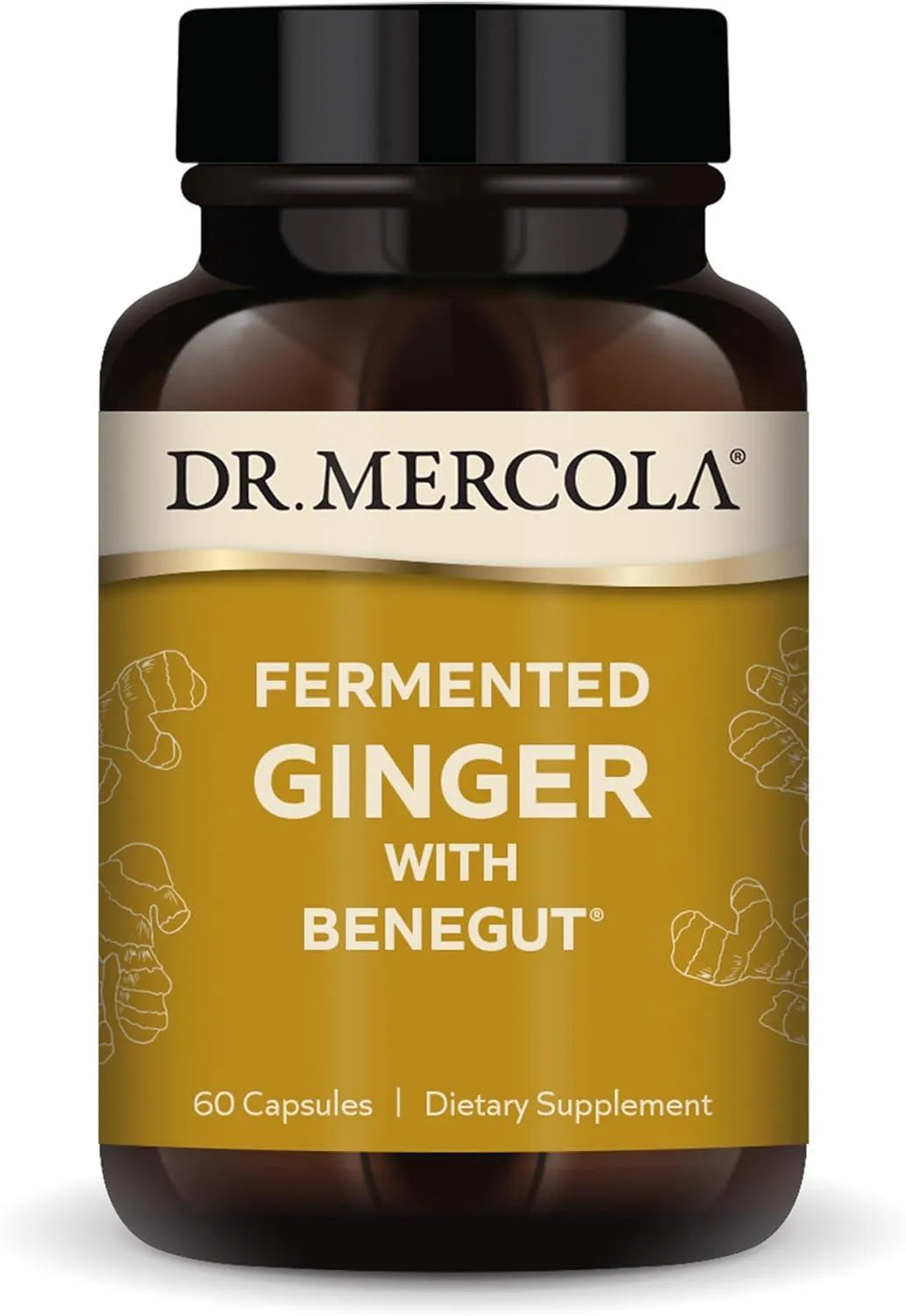 DR MERCOLA - Dr. Mercola Organic Fermented Ginger 60 Capsulas - The Red Vitamin MX - Suplementos Alimenticios - {{ shop.shopifyCountryName }}