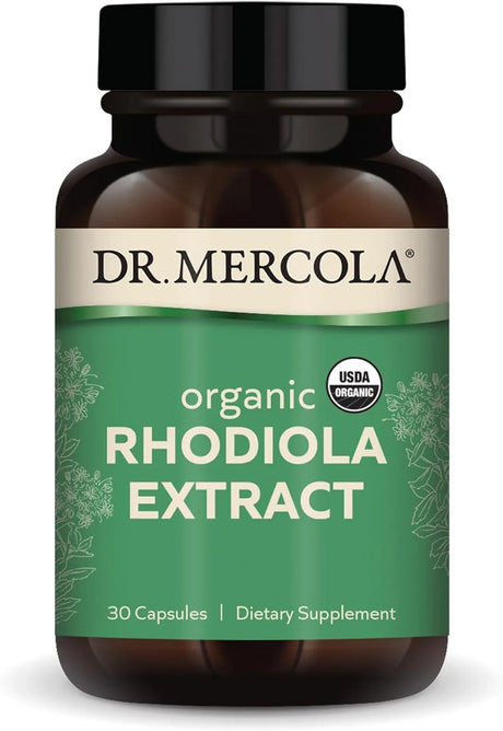 DR MERCOLA - Dr. Mercola Rhodiola Extract 30 Capsulas - The Red Vitamin MX - Suplementos Alimenticios - {{ shop.shopifyCountryName }}