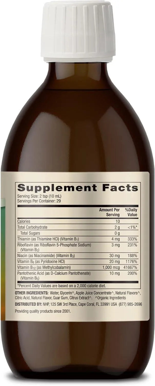 DR MERCOLA - Dr. Mercola Vitamin B Complex Liquid 290Ml. - The Red Vitamin MX - Suplementos Alimenticios - {{ shop.shopifyCountryName }}