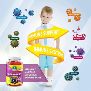 DR. MORITZ - DR. MORITZ Elderberry Gummies for Kids and Adults 90 Gomitas - The Red Vitamin MX - Suplementos Alimenticios - {{ shop.shopifyCountryName }}