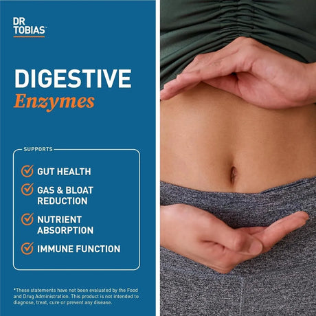DR TOBIAS - Dr. Tobias Digestive Enzymes 60 Capsulas - The Red Vitamin MX - Suplementos Alimenticios - {{ shop.shopifyCountryName }}