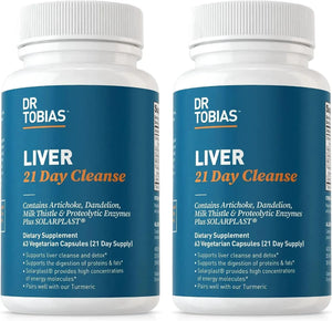 DR TOBIAS - Dr. Tobias Liver 21 Day Cleanse Herbal Liver Detox 63 Capsulas 2 Pack - The Red Vitamin MX - Suplementos Alimenticios - {{ shop.shopifyCountryName }}