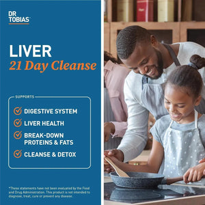 DR TOBIAS - Dr. Tobias Liver 21 Day Cleanse Herbal Liver Detox 63 Capsulas 2 Pack - The Red Vitamin MX - Suplementos Alimenticios - {{ shop.shopifyCountryName }}