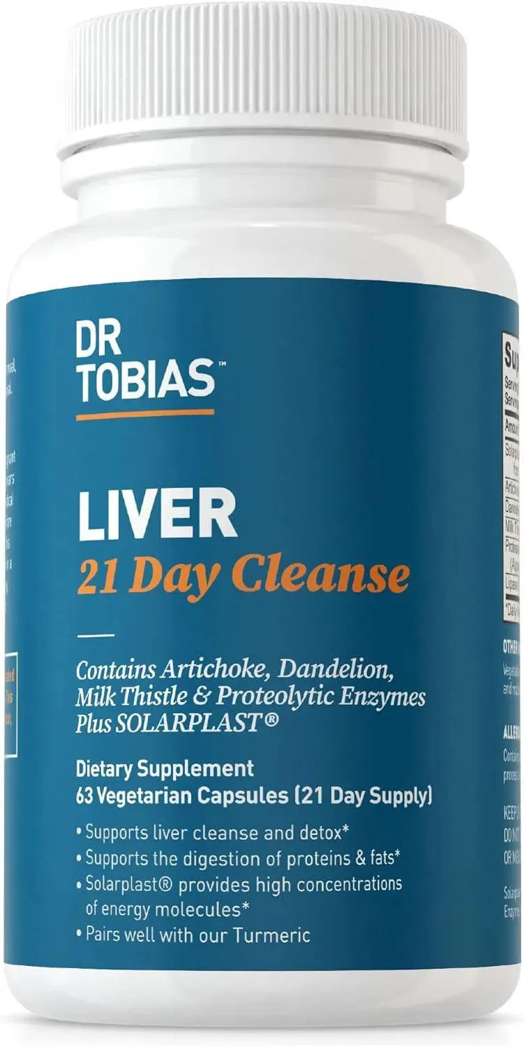 DR TOBIAS - Dr. Tobias Liver 21 Day Cleanse Herbal Liver Detox 63 Capsulas - The Red Vitamin MX - Suplementos Alimenticios - {{ shop.shopifyCountryName }}