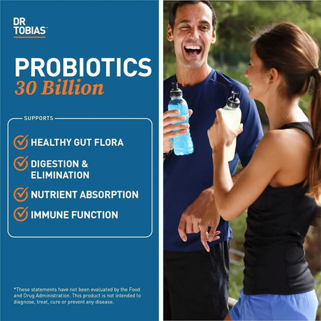 DR TOBIAS - Dr. Tobias Probiotics 30 Billion CFU's 30 Capsulas - The Red Vitamin MX - Suplementos Alimenticios - {{ shop.shopifyCountryName }}