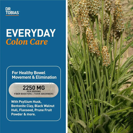 DR TOBIAS - Dr. Tobias Psyllium Daily 180 Capsulas - The Red Vitamin MX - Suplementos Alimenticios - {{ shop.shopifyCountryName }}