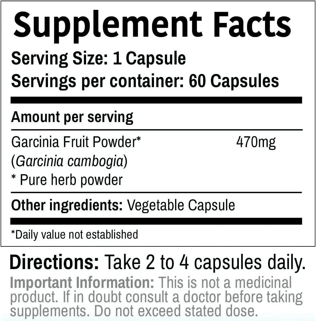 DR WAKDE´S - DR WAKDE'S Garcinia Fruit Capsules 60 Capsulas - The Red Vitamin MX - Suplementos Alimenticios - {{ shop.shopifyCountryName }}